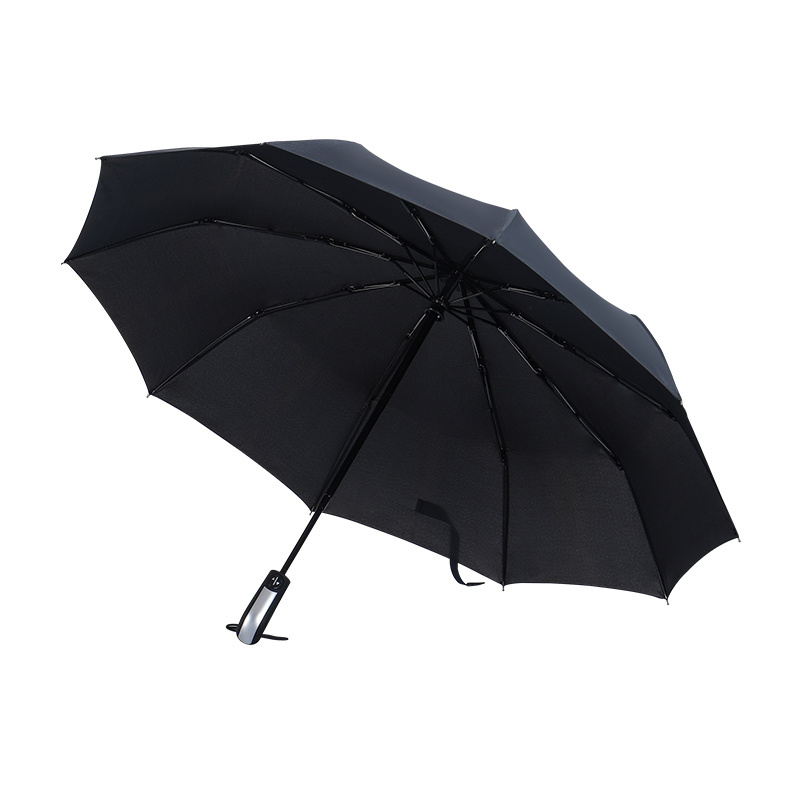 strong windproof portable automatically folded travel compact foldable rain umbrella