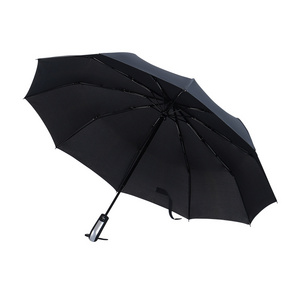 strong windproof portable automatically folded travel compact foldable rain umbrella