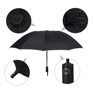 chinese wholesale cheap modern sun uv protection automatic folding reverse inverted rain umbrella for sale