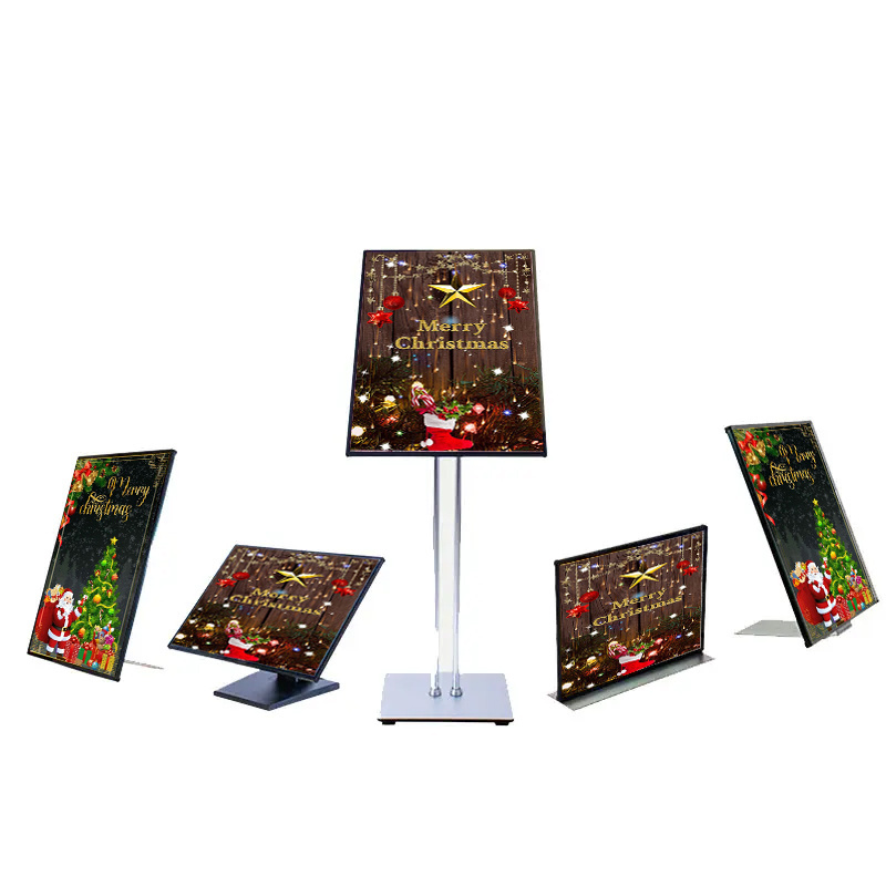 Hot sales Led Light Box  Hanging Display Frame Advertising Light Box Led Board For Christmas Restaurant Cinema Marketing