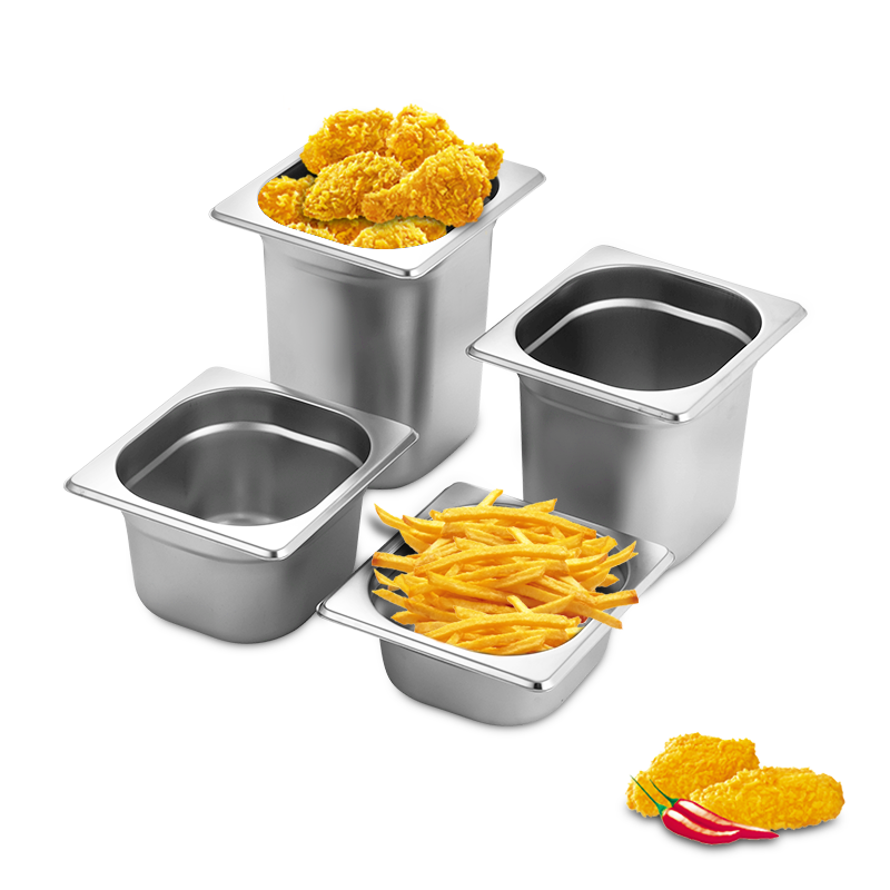 DaoSheng 1/2 size Hotel & Restaurant Supplies Stainless Steel Ice Cream Container Buffet Gastronorm GN Food Pan