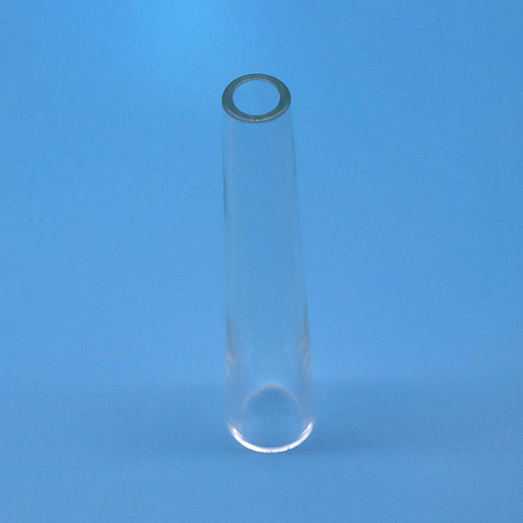 Factory custom glass tapered tube conical glass tube borosilicate glass tube for laboratory flow meter