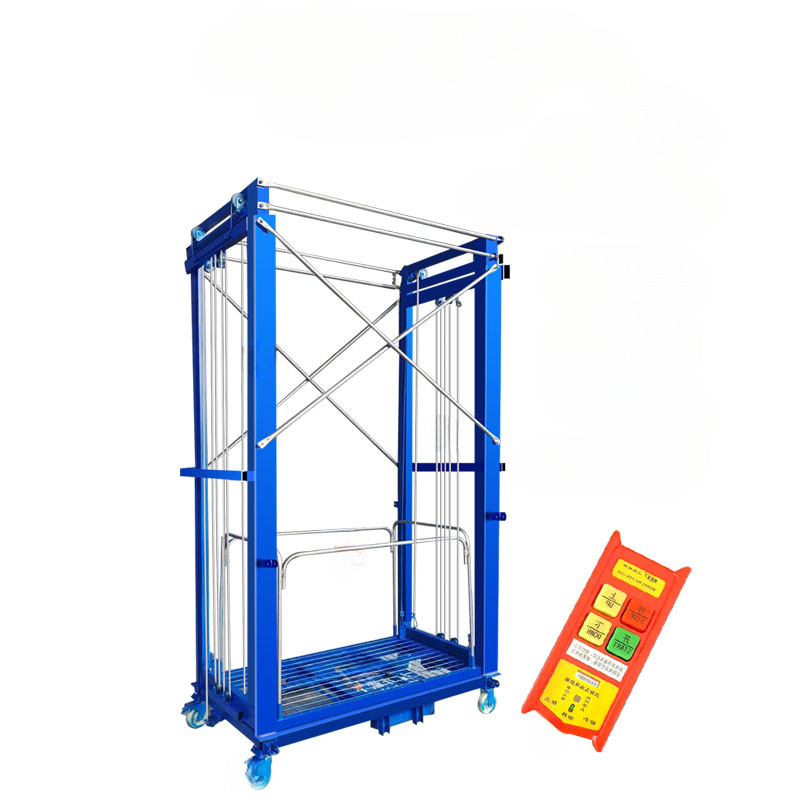 Electric scaffolding, mobile folding construction site, home decoration, multi-functional remote control lifting platform