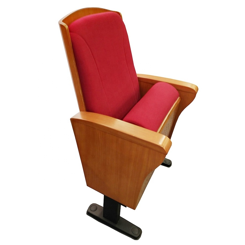 theater cinema seat factory from China lecture theatre chair rotate auditorium chair with cushion