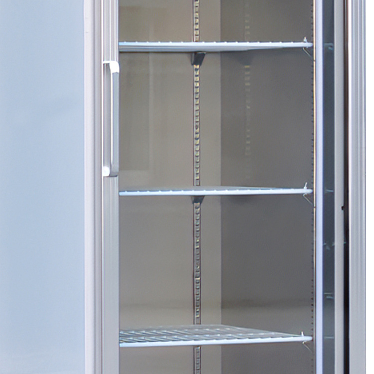 2024 New OEM Single glass door vegetable flower displays refrigerator For Home supermarket