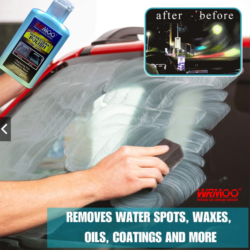 Rayhong 150g Car Glass Oil Film Remover Car Window Glass Stain Removal of glass oil film Auto Detailing Water Spot Remover