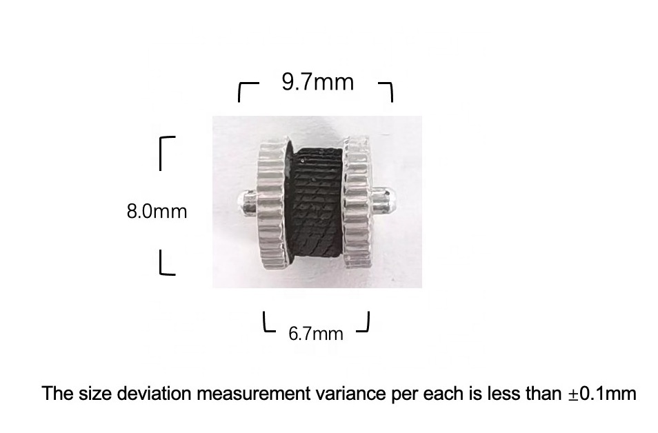 Best Sell Factory Direct Custom Parts For Flint Lighter Spark Ignition Aluminium Alloy 8.0/8.2mm Flint Wheel