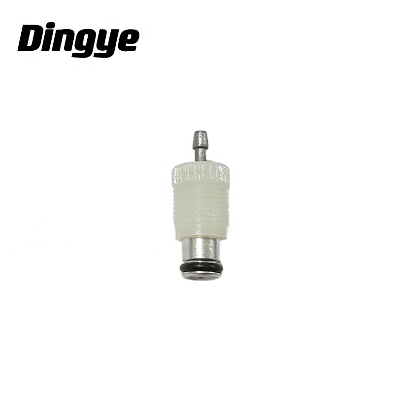 Dingye G lobal Bestseller Parts Assemble for Flint Lighter Butane Gas Filling 24 Tooth Aluminum Bottom Plastic Nozzle Valve