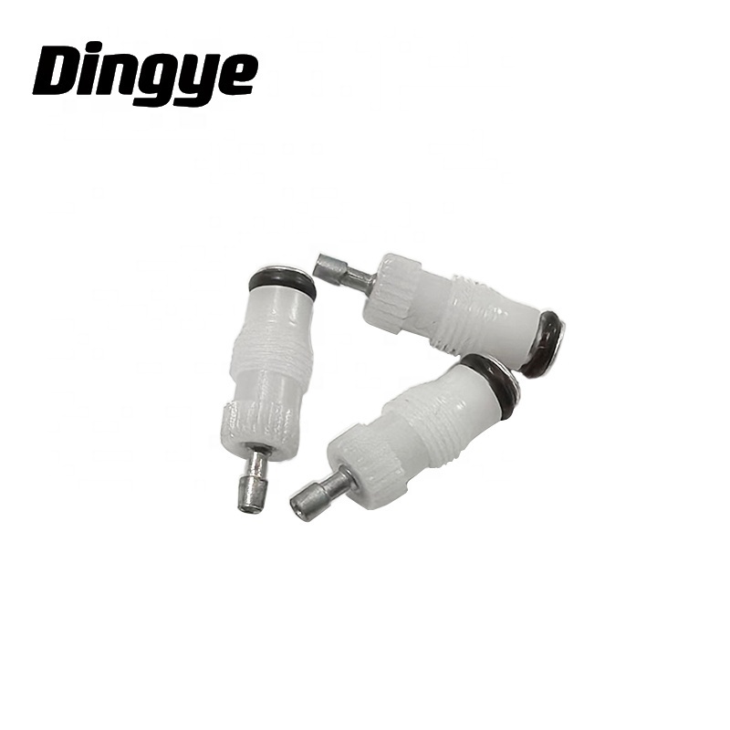 Dingye Semifinished Parts Manufacturer for Electric Piezo Lighter Smoking for Butane Gas Filling Nozzle Valve