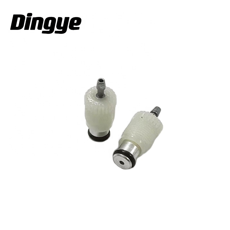 Dingye G lobal Bestseller Parts Assemble for Flint Lighter Butane Gas Filling 24 Tooth Aluminum Bottom Plastic Nozzle Valve