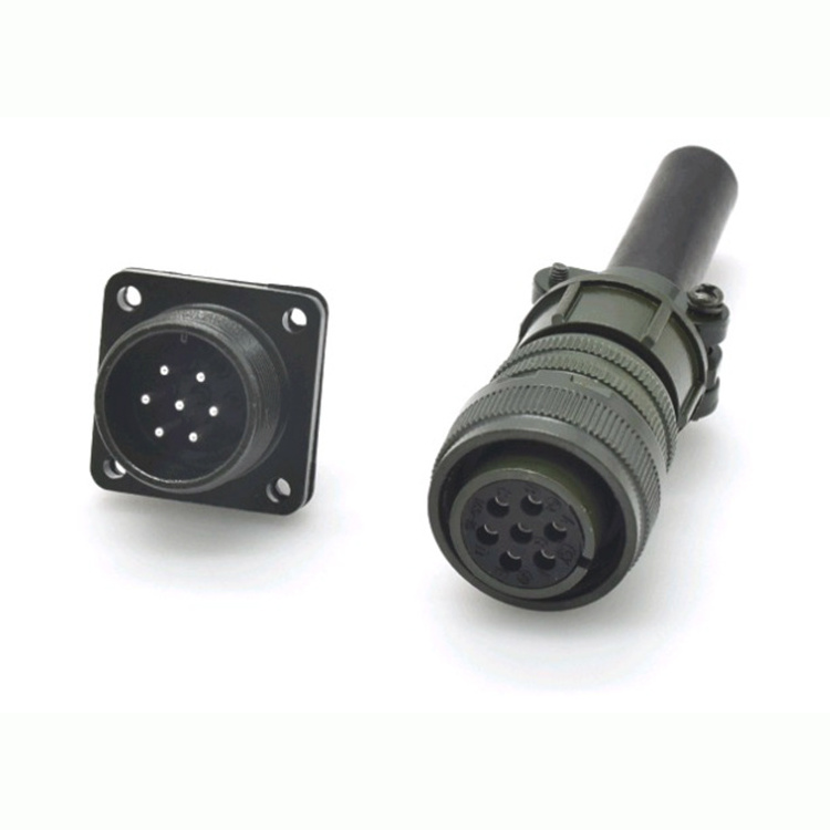 Hot Sale Green Mil-5015 Male And Female Plug Socket Battery Terminal Connectors Waterproof Amphenol Connector