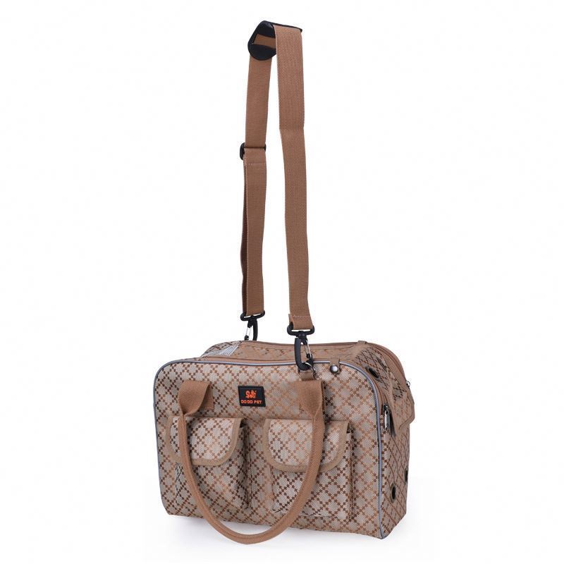 Wholesale high quality luxury  fashion outdoor travel dog pet bag pet carrier for cats