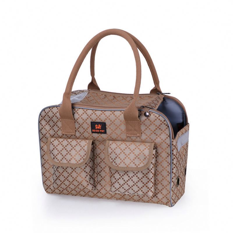 Wholesale high quality luxury  fashion outdoor travel dog pet bag pet carrier for cats