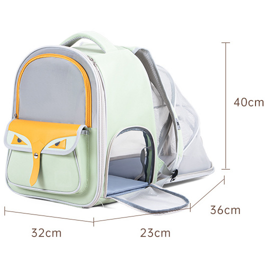 wholesale factory portable travel pet backpack for small dogs bag and pet cats travel carrier bag