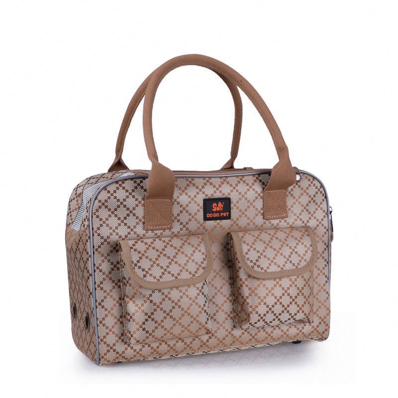 Wholesale high quality luxury  fashion outdoor travel dog pet bag pet carrier for cats