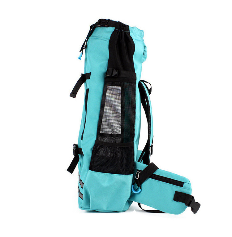 Factory outlets dog travel backpack hot sale carrier pet bag see-through backpack for dog hiking