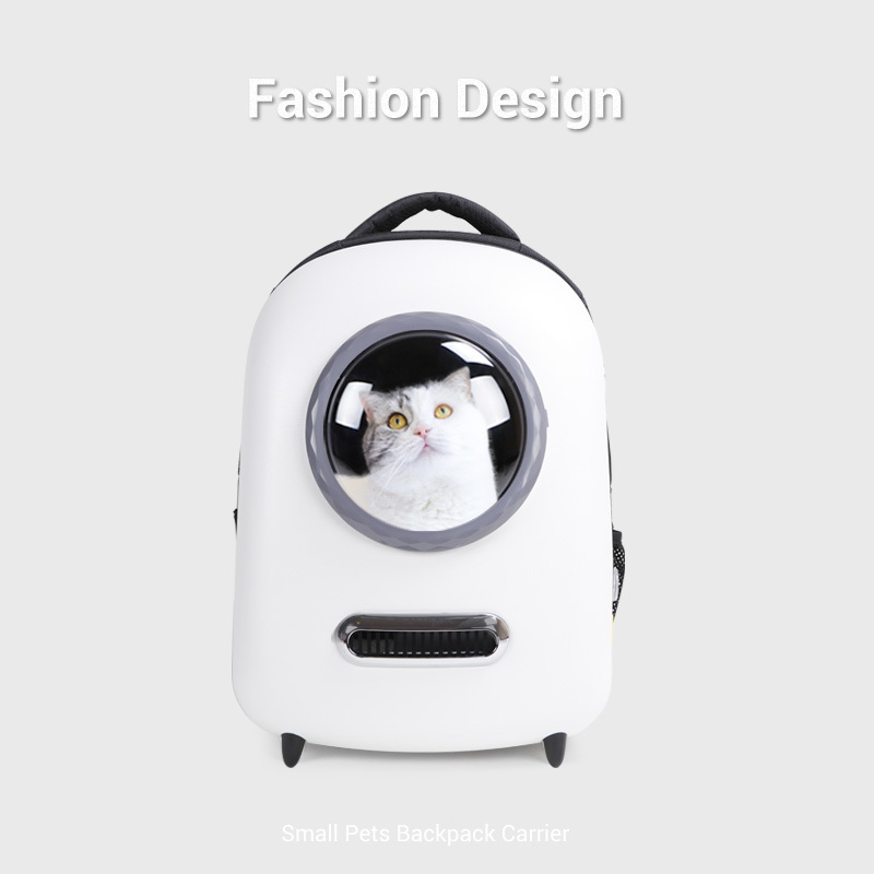 Multi-functional Pet Dog Cats Capsule Travel Space Bag Backpack for Puppy Dog Back Pack Transparent CARRIERS Pet Cages