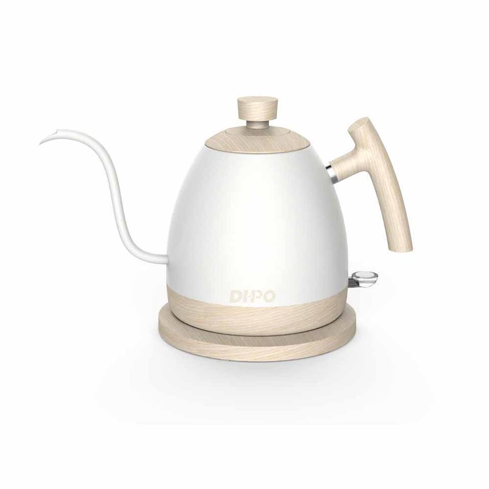 DHPO 1000ml Stainless Steel Electric Stainless Steel Maker Pour Over Espresso Brewing Coffee Pot Gooseneck Kettle