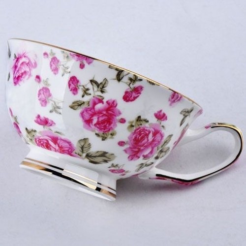 wholesale bone china tea cup and saucer