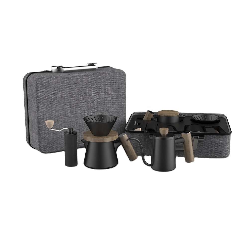 travel bag coffee pour over drip set coffee table sets with luxury bag