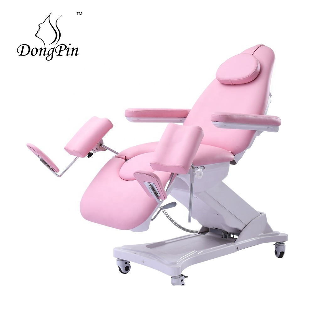 Hospital Portable Electric Gynecological Chairs Obstetric Exam Bed Examination Table