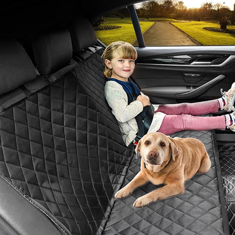 Luxury Dog Mat For Back Seat Waterproof Cargo Liners Dog Non-Slip Pet Car Seat Covers Beds  Accessories