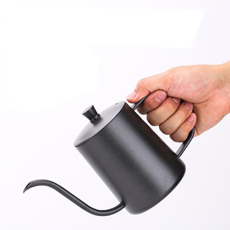 Hot Sale	Coffee Kettle Stainless Steel Travel Portable Mini Coffee Kettle Coffee Pour over Kettle