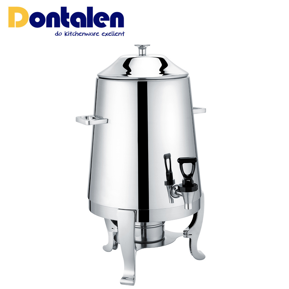 Deluxe 8QT Stainless Steel  Milk Coffee Urn Juice Beverage Dispenser For Buffet Catering