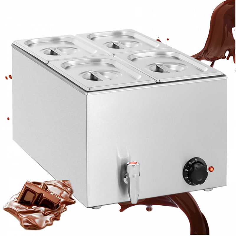 Dontalen Professional Commercial Electric Chocolate Melter  Automatic Home Small 5kg Chocolate Temper Machine