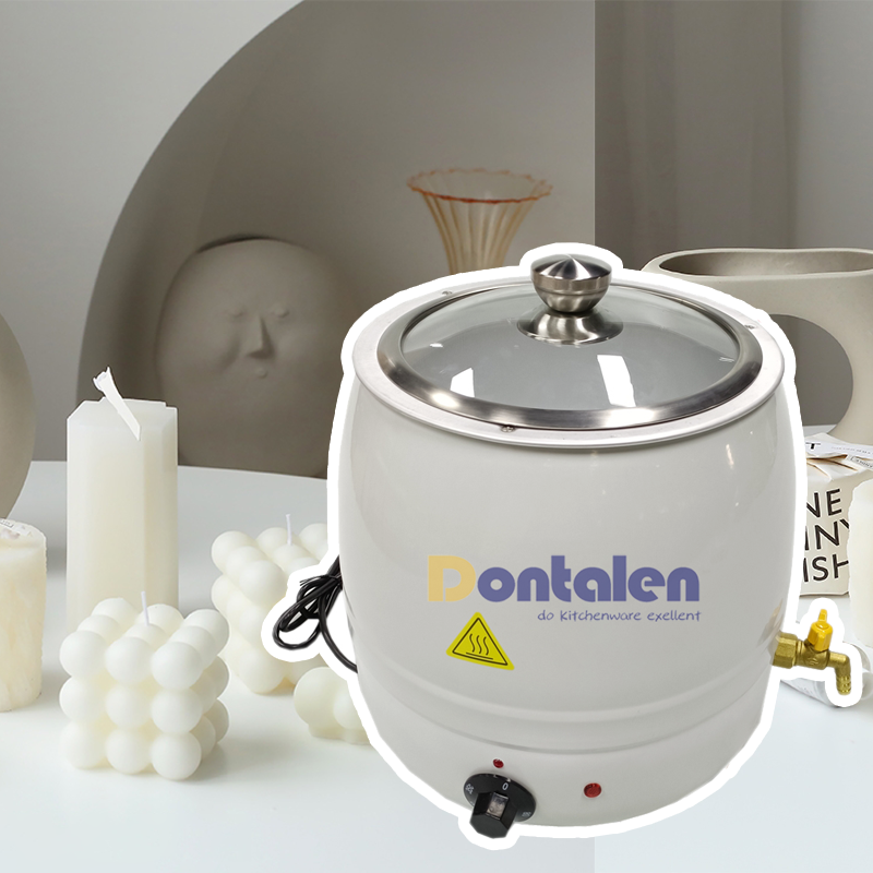 Dontalen Wax Melter Stainless Steel Making Kit Machine Electric Candle  Melting Kettle Wax Melting Pot for Candle Making Machine