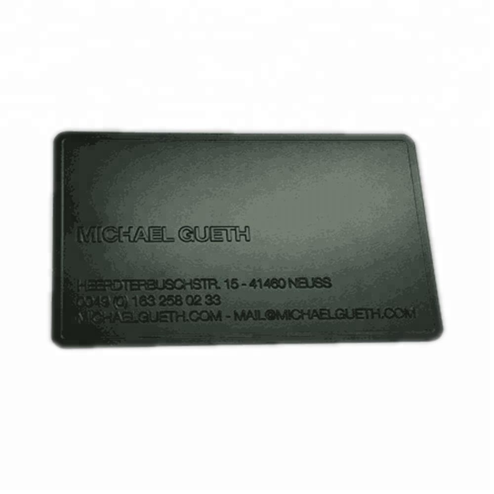 Custom Metal  Stainless Steel ,aluminium  Business Cards