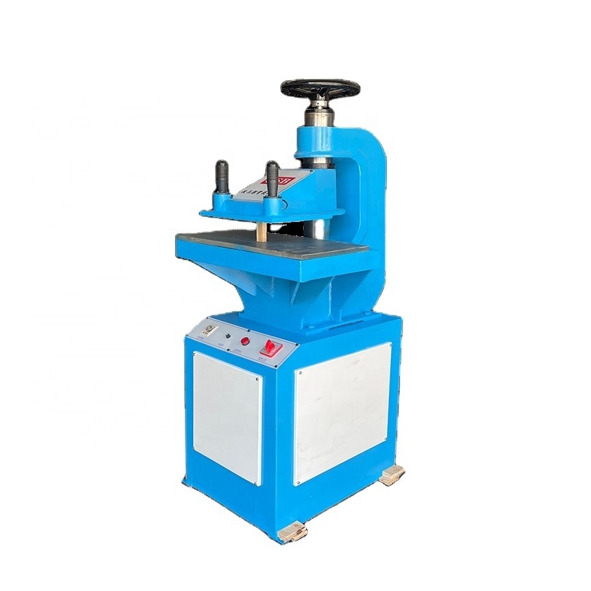 Slipper Sole Cutting Machine Rubber Swing Arm Clicker Press For Footwear