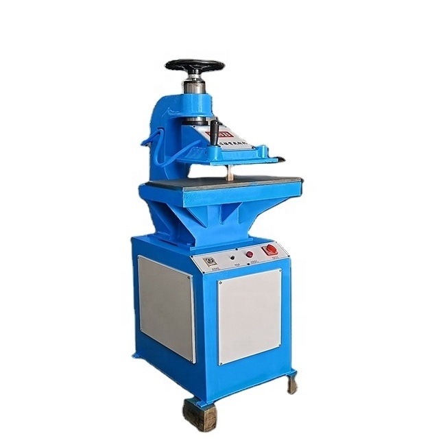 Slipper Sole Cutting Machine Rubber Swing Arm Clicker Press For Footwear