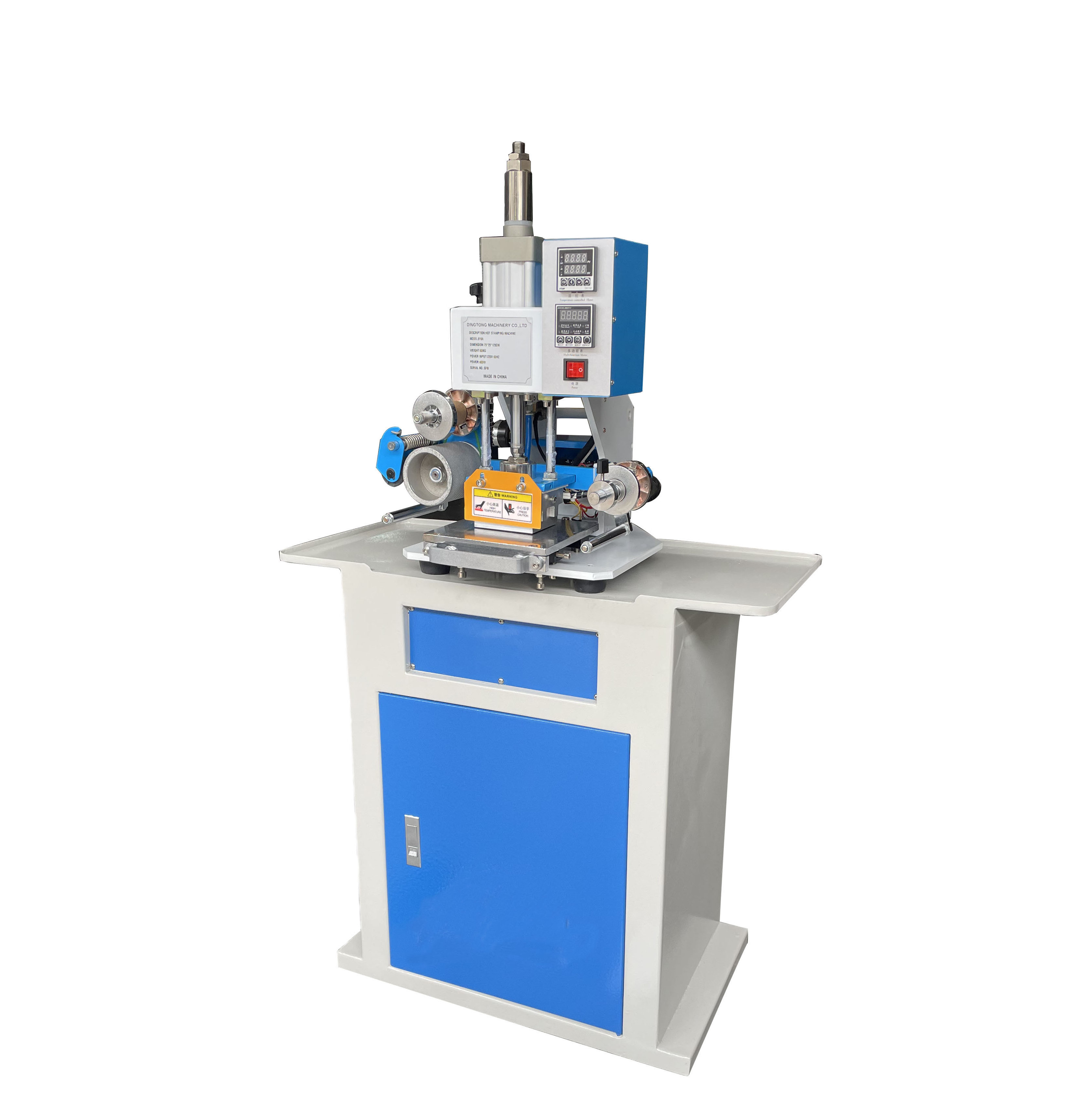 819A automatic gilding pressing machine hot stamping machine for shoes hot foil stamping machine leather logo embossed