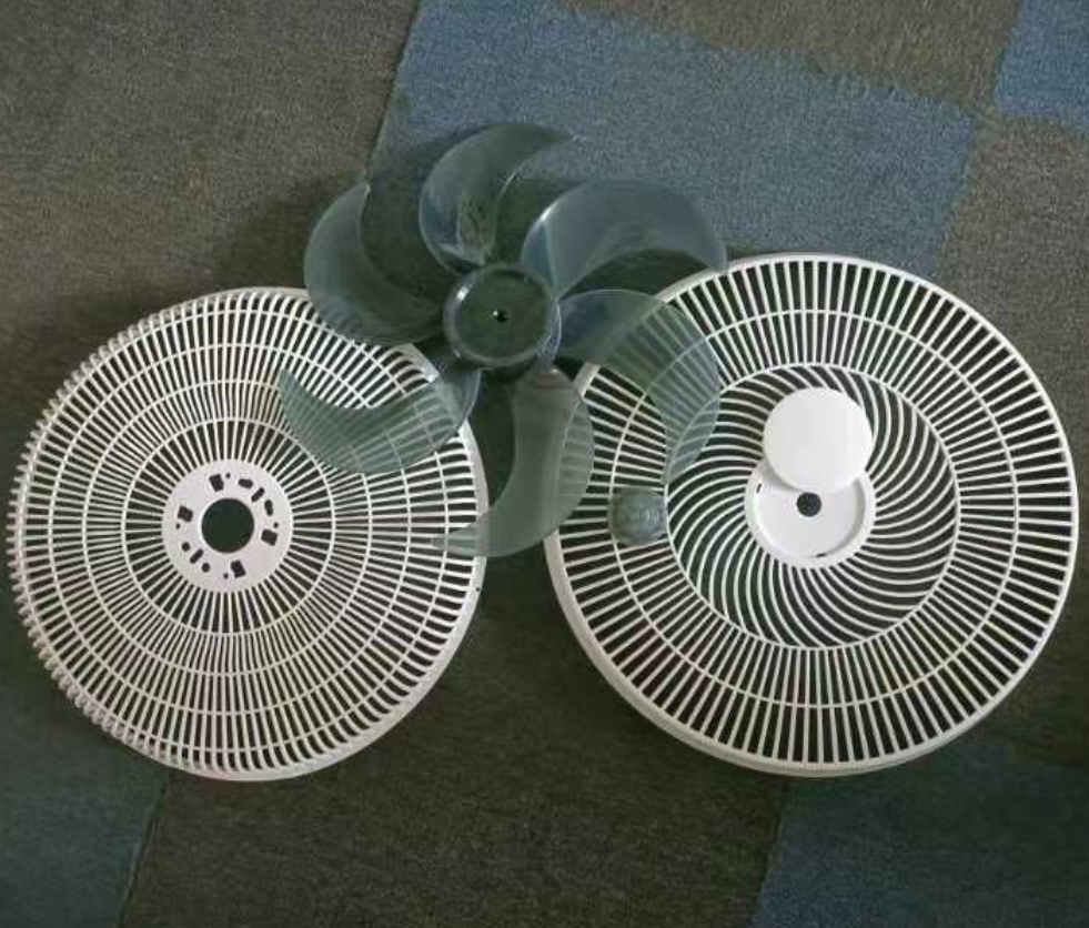 Electric stand fan plastic parts spare parts electric stand fan grill