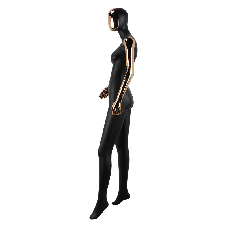 High quality window display Female Full Body black Mannequin Female