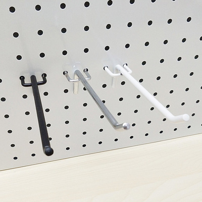 Supermarket metal display hanging hook  shelf pegboard display hook