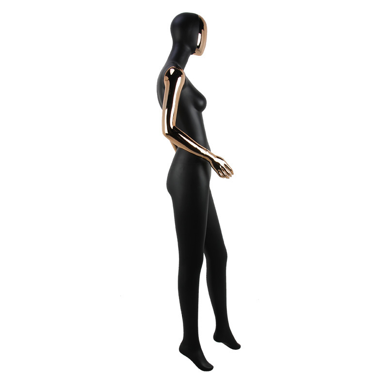 High quality window display Female Full Body black Mannequin Female