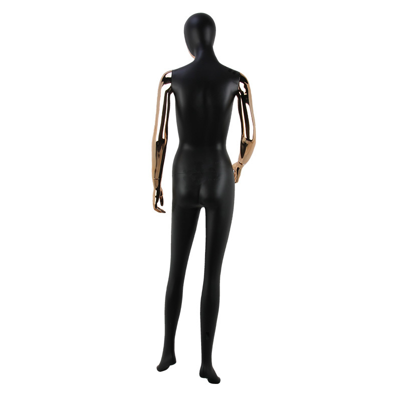 High quality window display Female Full Body black Mannequin Female