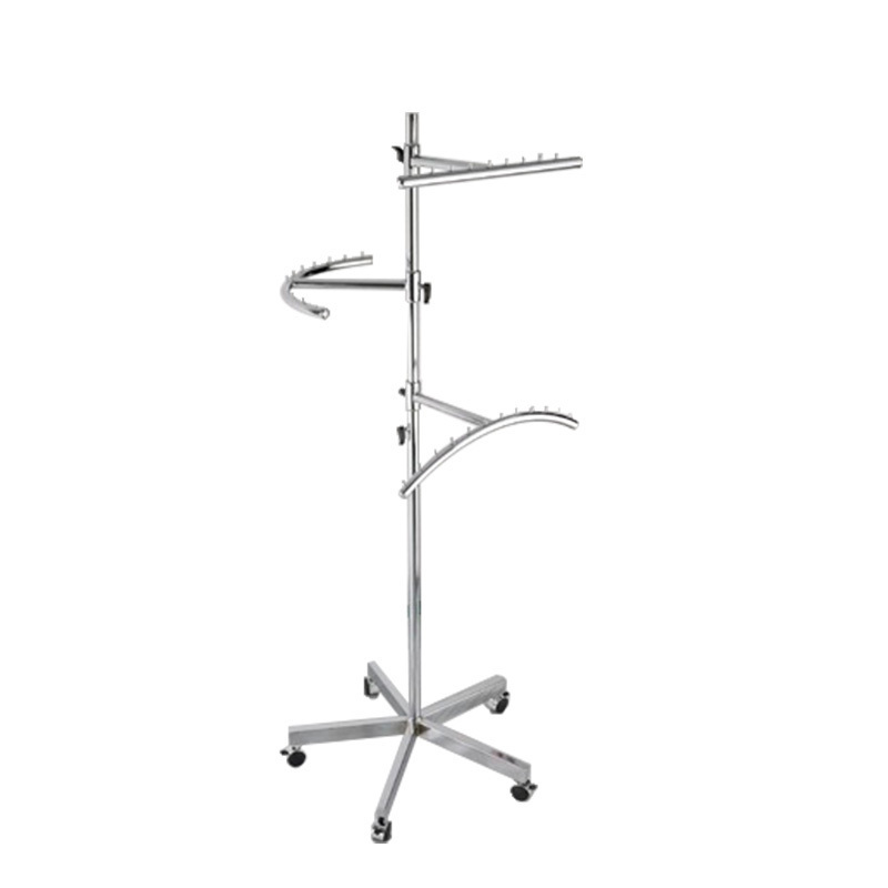 Metal 4 layer hat display rack/hat stand for sale