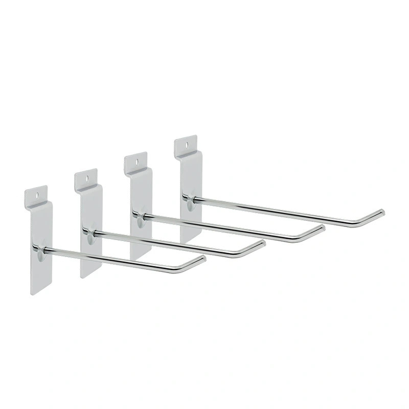 metal chrome supermarket display accessories panel hook