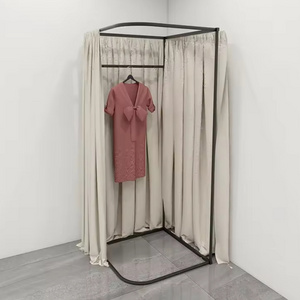 Fitting Room Shop Interior Design Ideas Wall Mounted Display Rack Dressing Changing Room