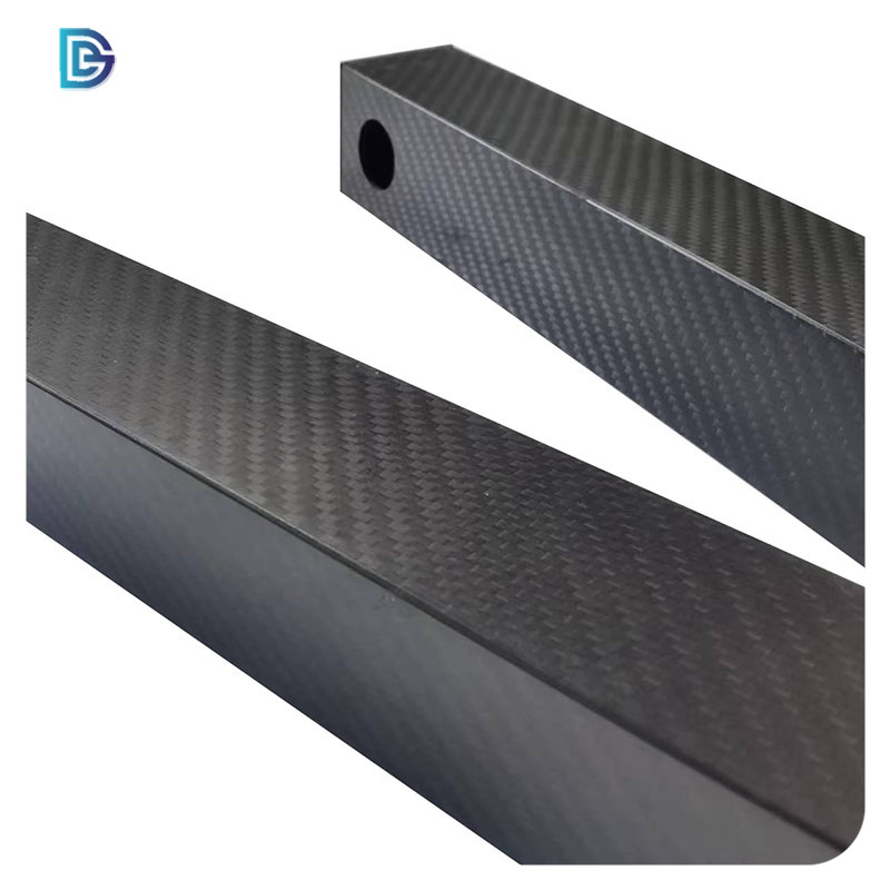 square carbon fiber tube hollow carbon fiber square rectangular tube