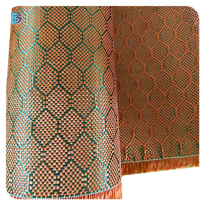 Factory Outlet Honeycomb Pattern Carbon Fiber Fabric 3K Jacquard Customizable