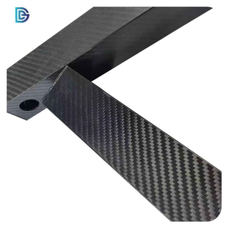 square carbon fiber tube hollow carbon fiber square rectangular tube