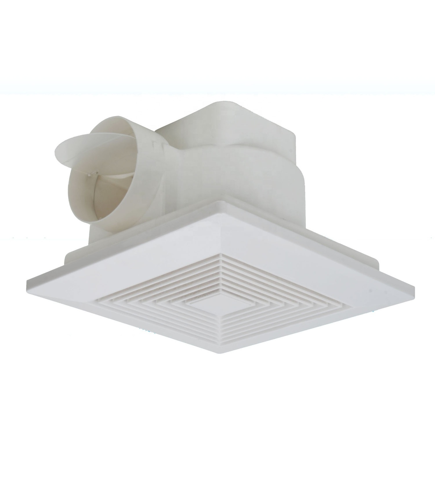 Home Ceiling Mounted Pipe Extractor Suction Bathroom Exhaust Ventilation Fan Air Vent Exhaust Fan