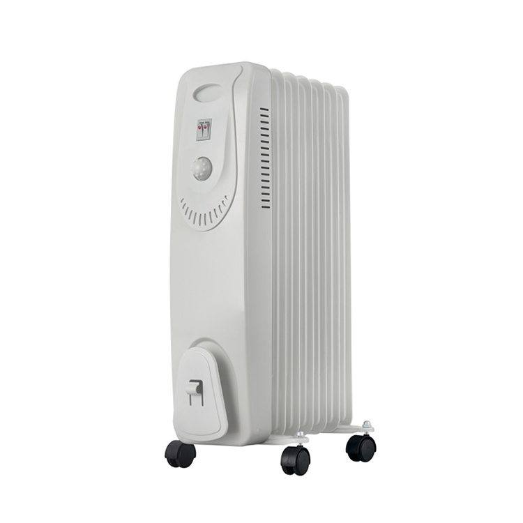 2022 New Arrival Electric Oil Heater 3 Heat Settings 600W/900W/1500W Oil Filled Radiator Heater With CE ROHS