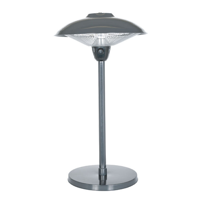 Floorstanding portable electric patio heater standing outdoor halogen heating tube table heaters halogen heating