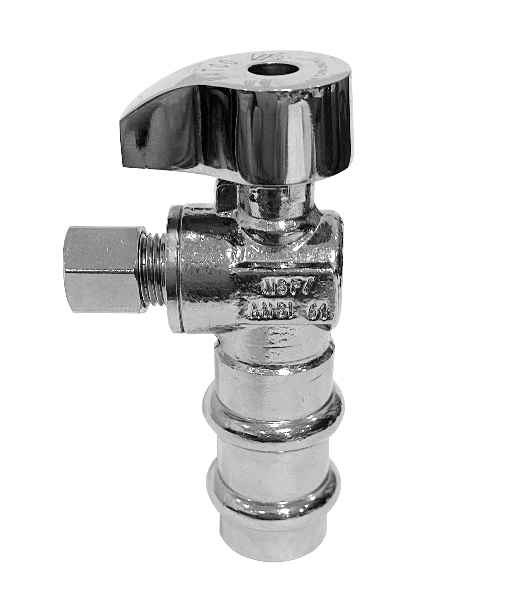 Lead free 1/4 TURN ANGLE STOP VALVE