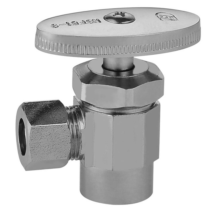 Lead free Multi TURN COMPRESSION ANGLE STOP VALVE